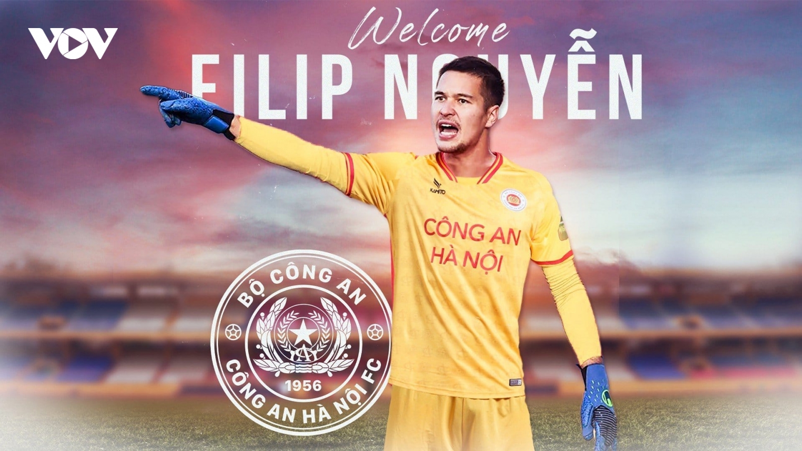 CAHN chính thức ký hợp đồng với thủ môn Filip Nguyễn