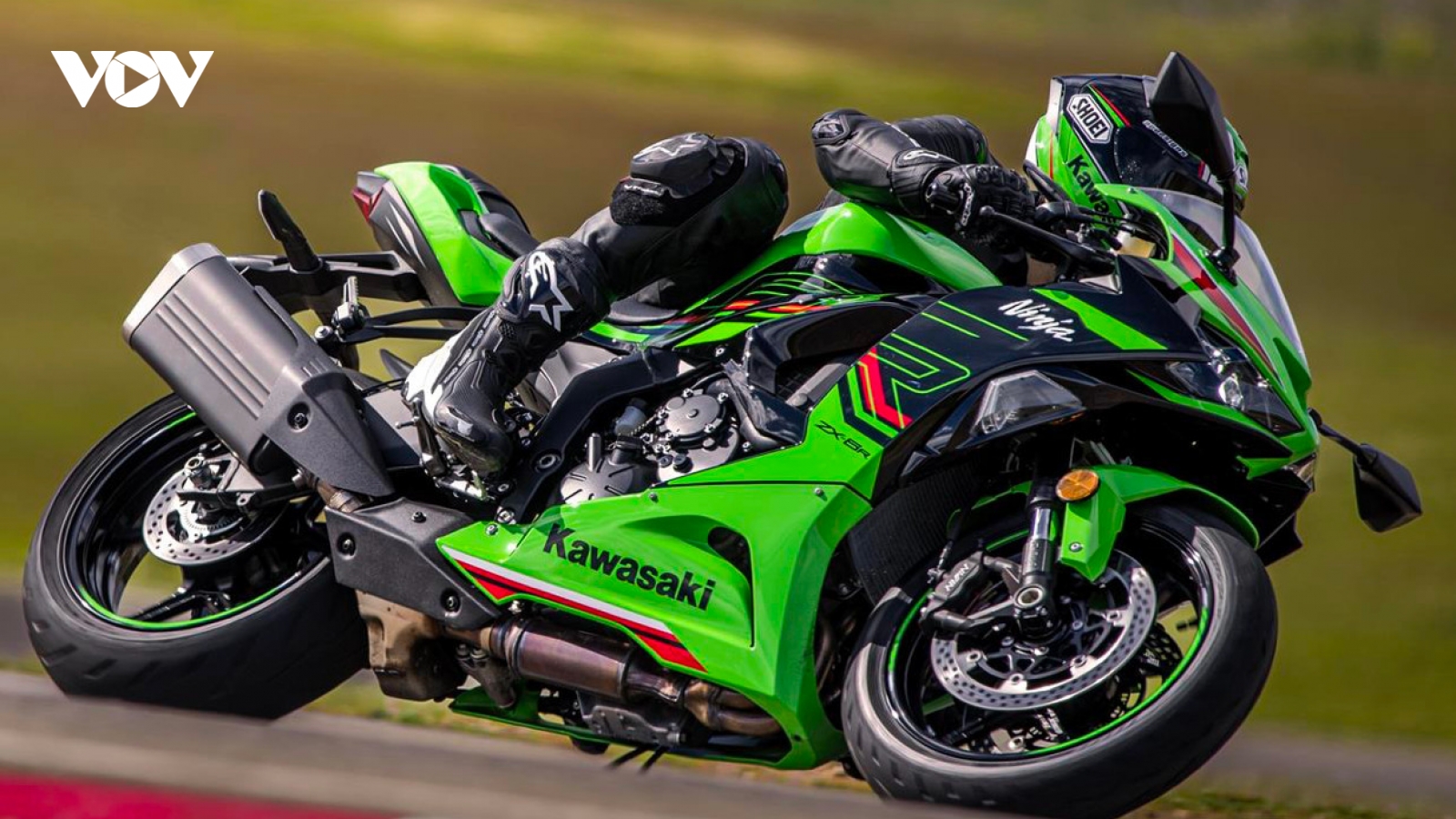 Kawasaki ZX-6R 2024 tái xuất tại thị trường châu Âu