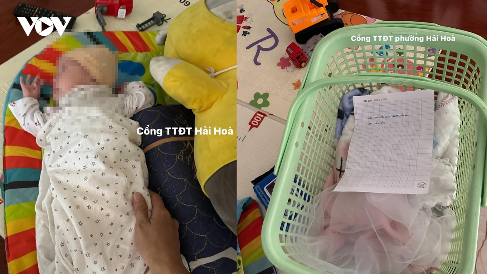 Bé gái 1 tuần tuổi bị bỏ rơi trong đêm mưa gió