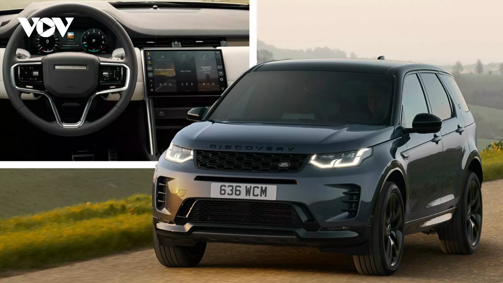Land Rover Discovery Sport 2024 bỏ phím bấm vật lý, dùng màn hình cảm ứng cong