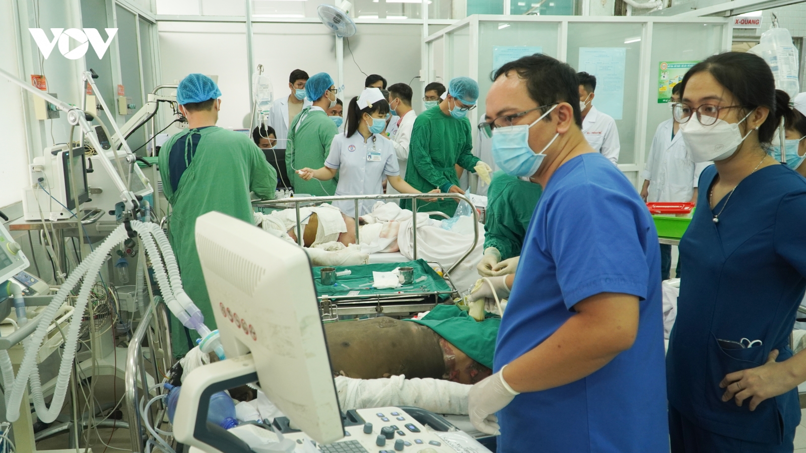 Bệnh viện Chợ Rẫy báo động đỏ cứu 7 bệnh nhân bỏng sâu tại Đồng Nai