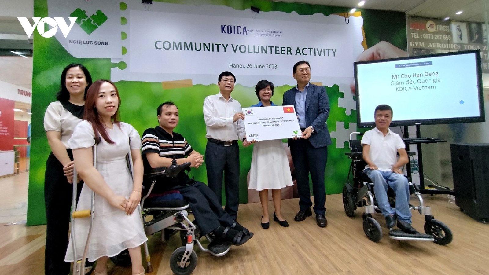 KOICA donates equipment to support people with disabilities in Vietnam