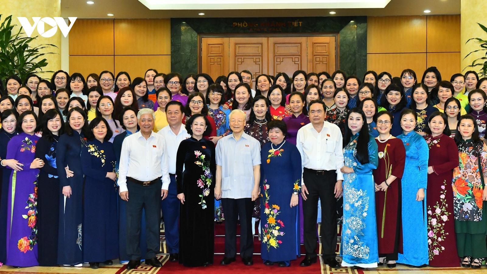 Tổng Bí thư: Tạo điều kiện để phụ nữ phát triển là quan điểm xuyên suốt của Đảng