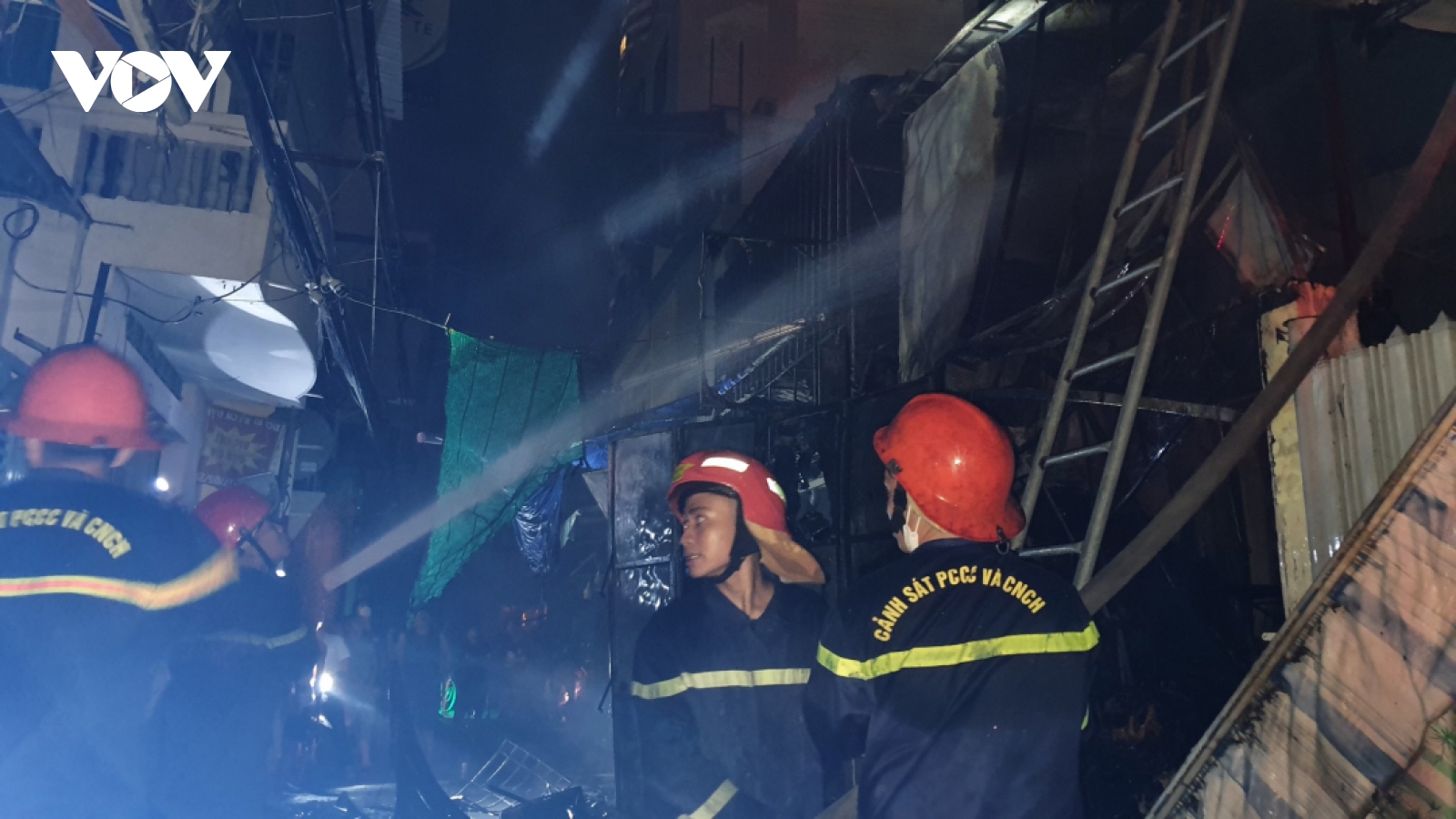 Cháy nhà, 3 ông cháu tử vong ở Khánh Hòa