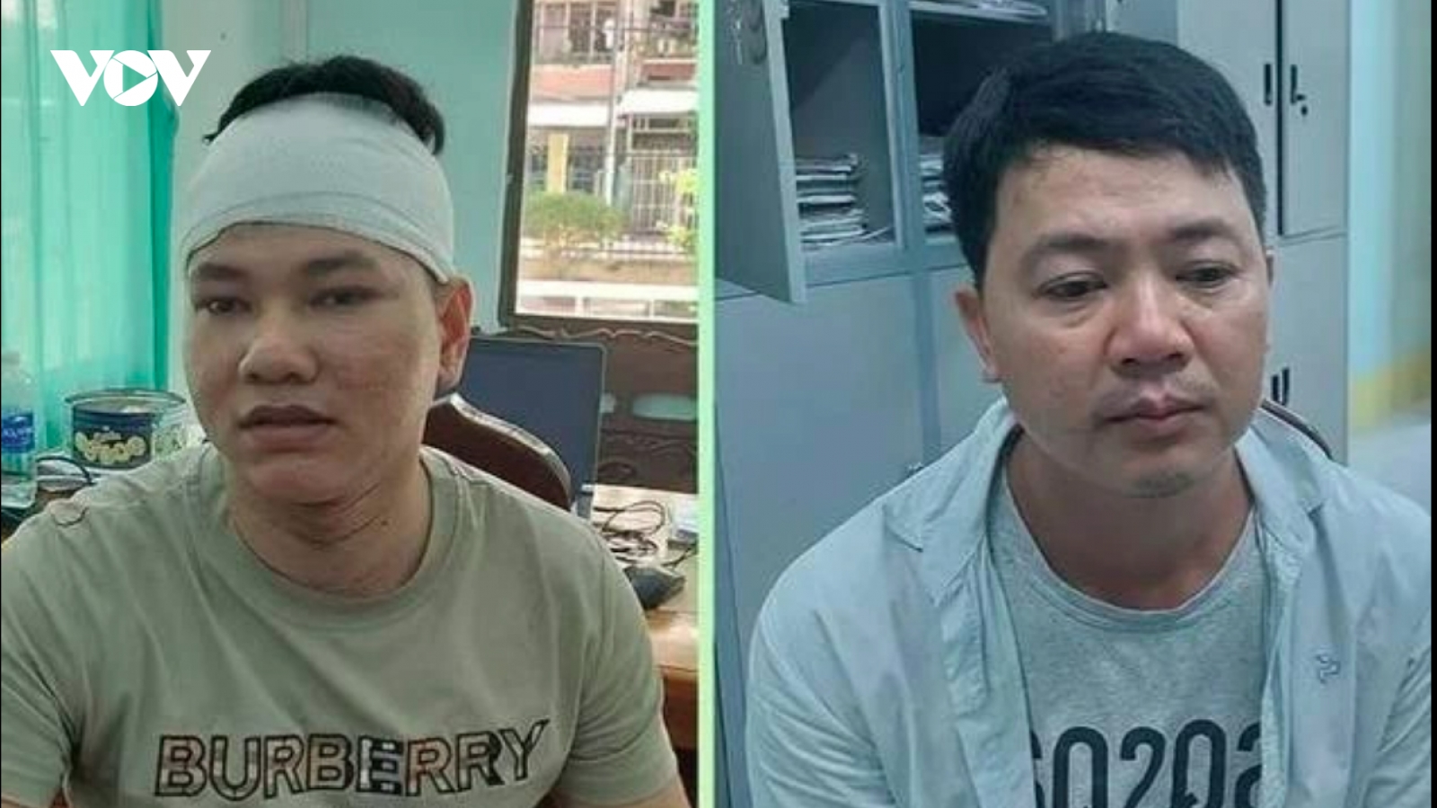 Mâu thuẫn lúc uống bia, 2 cha con chém chết bạn nhậu