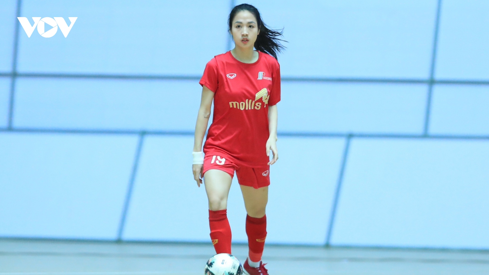 "Hot girl" ĐT nữ Việt Nam tỏa sáng ngày khai mạc giải Futsal nữ VĐQG 2023