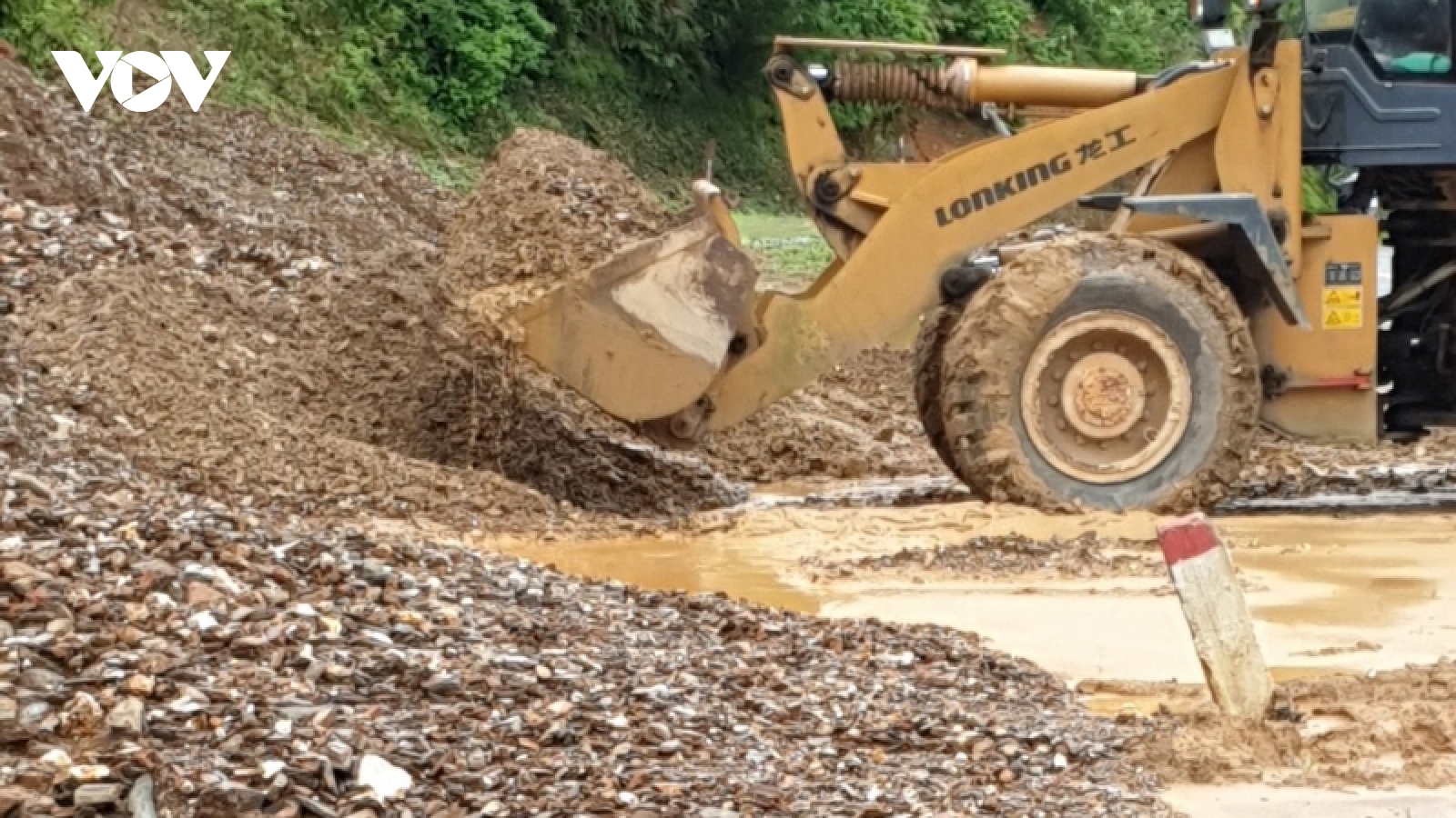 Mưa lớn gây sạt lở và nguy cơ lũ quét tại Lai Châu