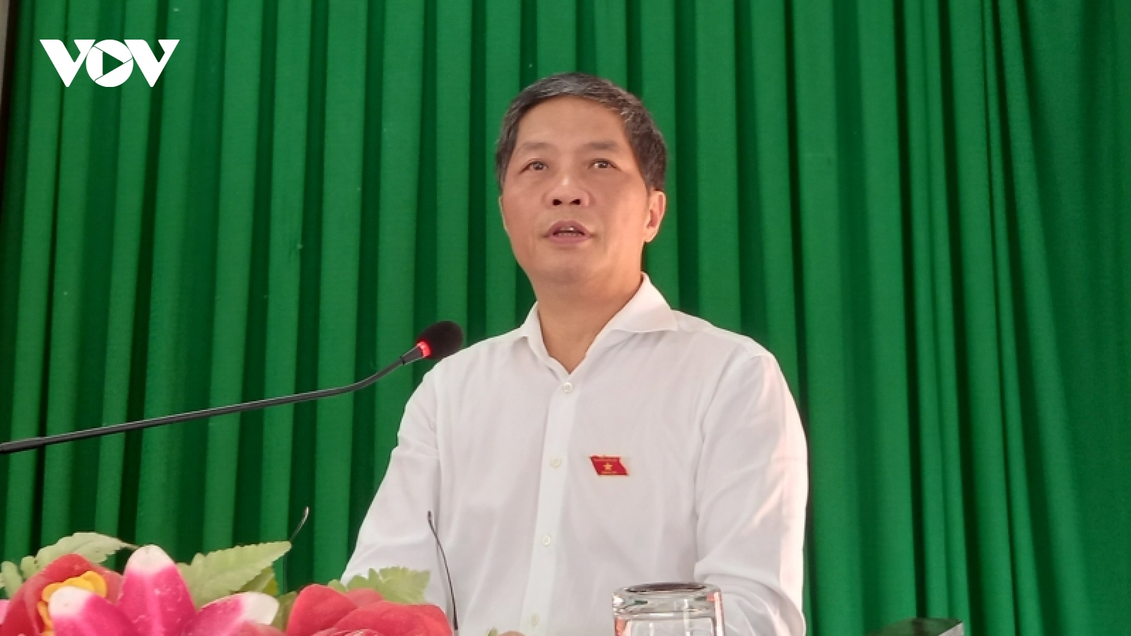 Ông Trần Tuấn Anh tiếp xúc cử tri tại tỉnh Khánh Hòa