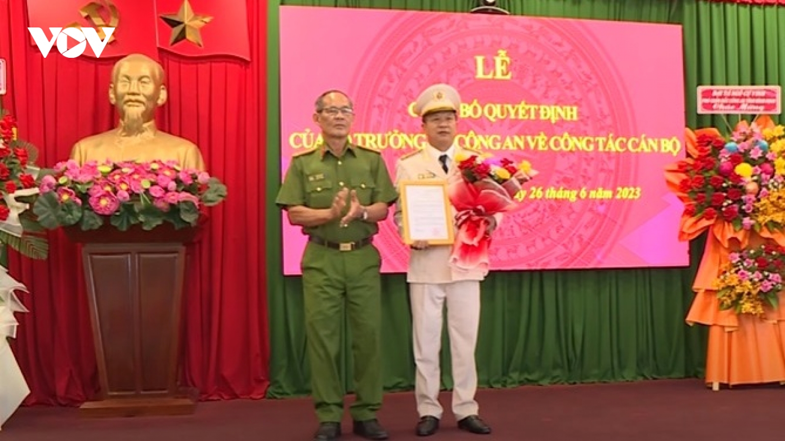 Trưởng Công an thành phố Tây Ninh giữ chức Phó Giám đốc Công an tỉnh