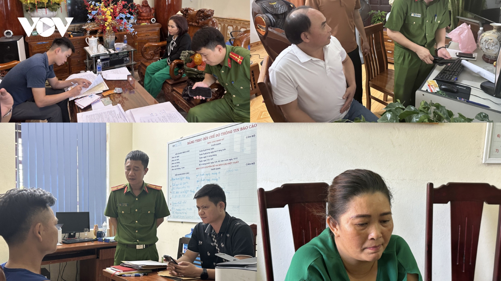 Bắt 10 đối tượng cho vay nặng lãi ở Thanh Hóa