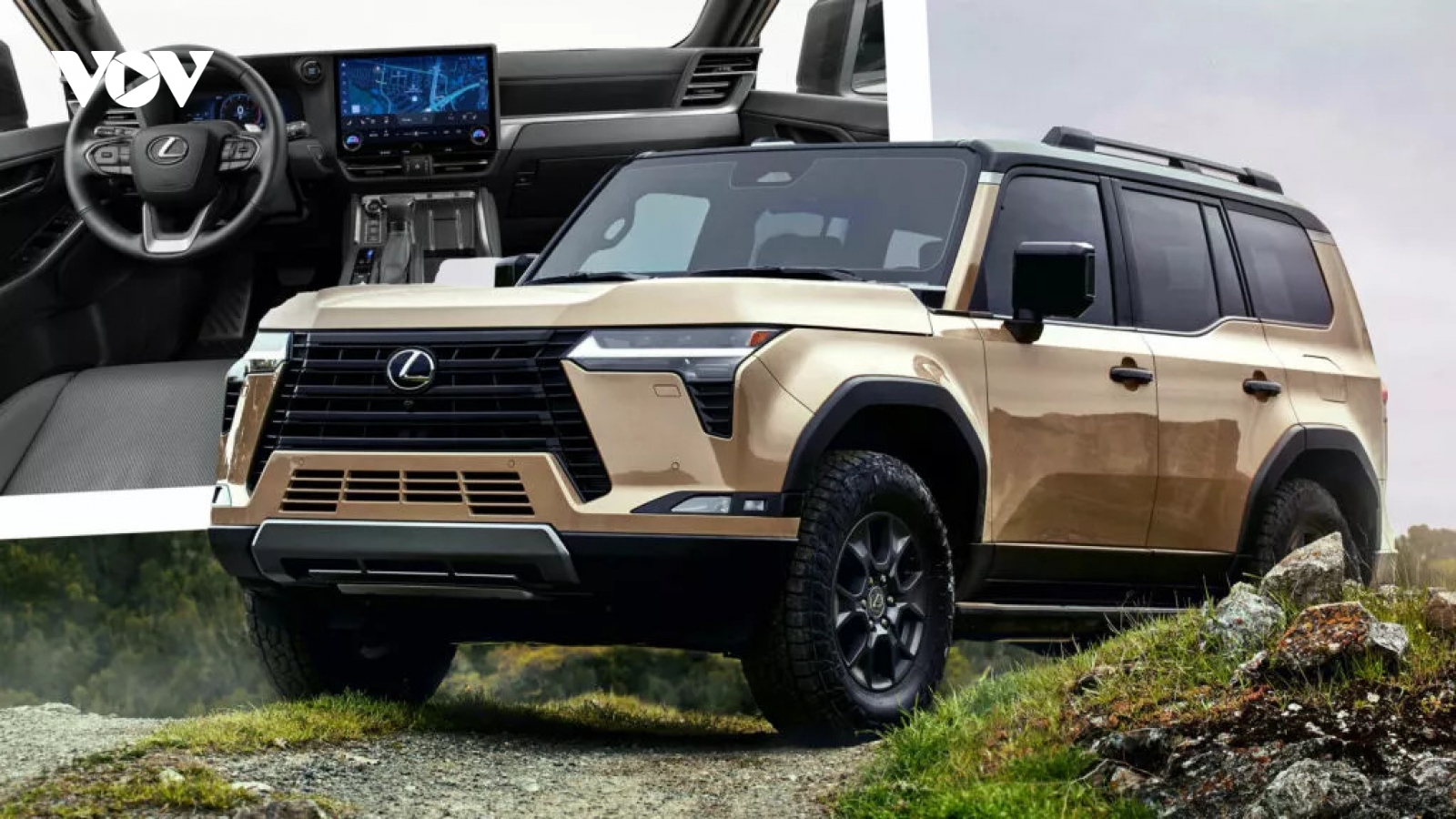 Lexus GX thế hệ mới "lột xác" với nhiều cải tiến ấn tượng
