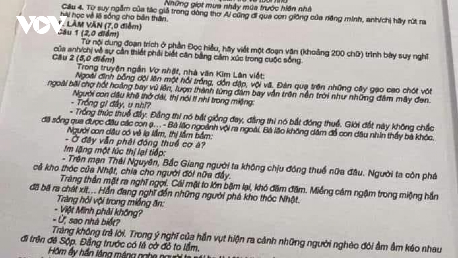 Vụ lọt đề thi Toán, Văn tốt nghiệp THPT: Tạm dừng nhiệm vụ cán bộ coi thi liên quan