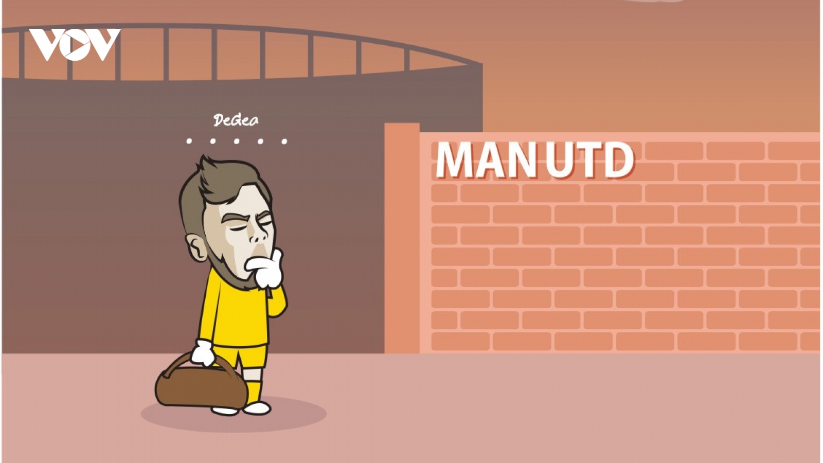 Biếm họa 24h: De Gea mệt mỏi vì chờ gia hạn với MU