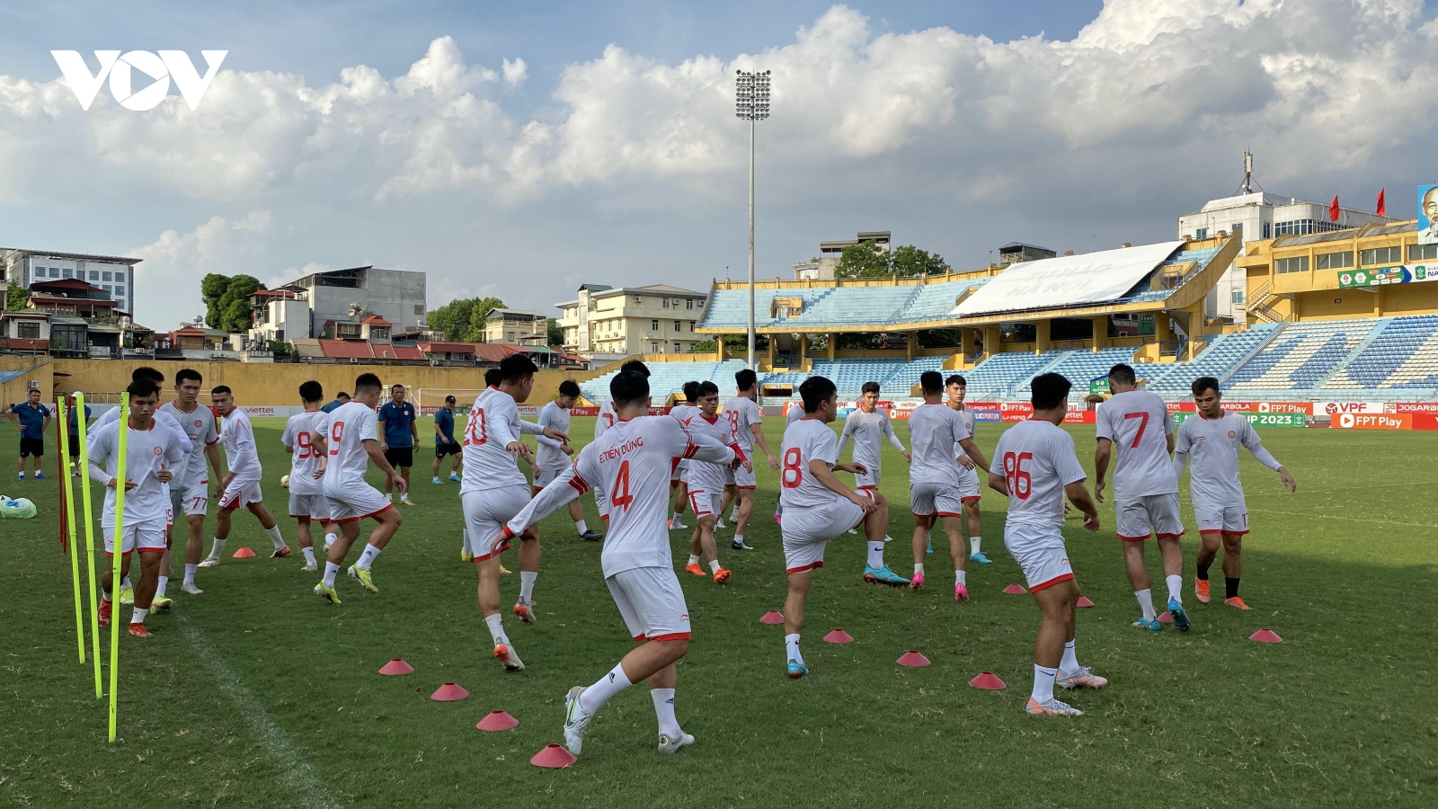 Viettel FC "luyện công" chuẩn bị cho đại chiến với Nam Định