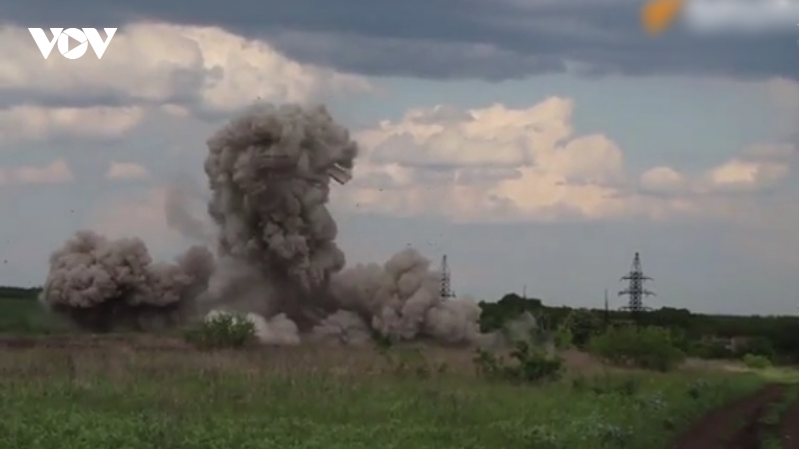 Nga cho nổ tung một kho vũ khí của Ukraine ở Lugansk