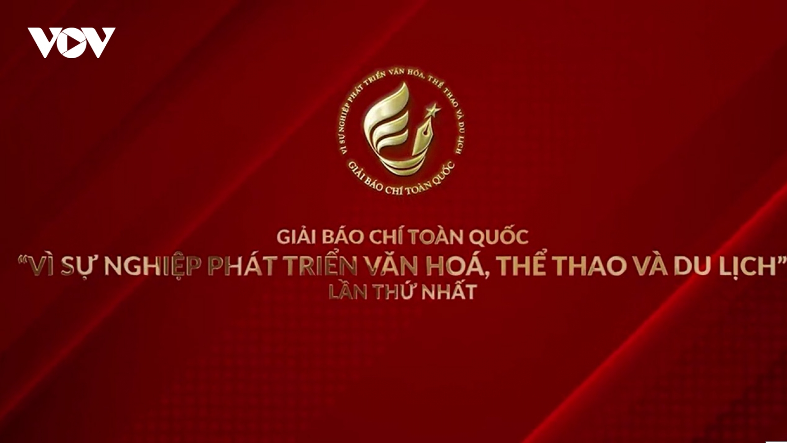 Giải Báo chí toàn quốc “Vì sự nghiệp phát triển Văn hóa, Thể thao và Du lịch” lần 1