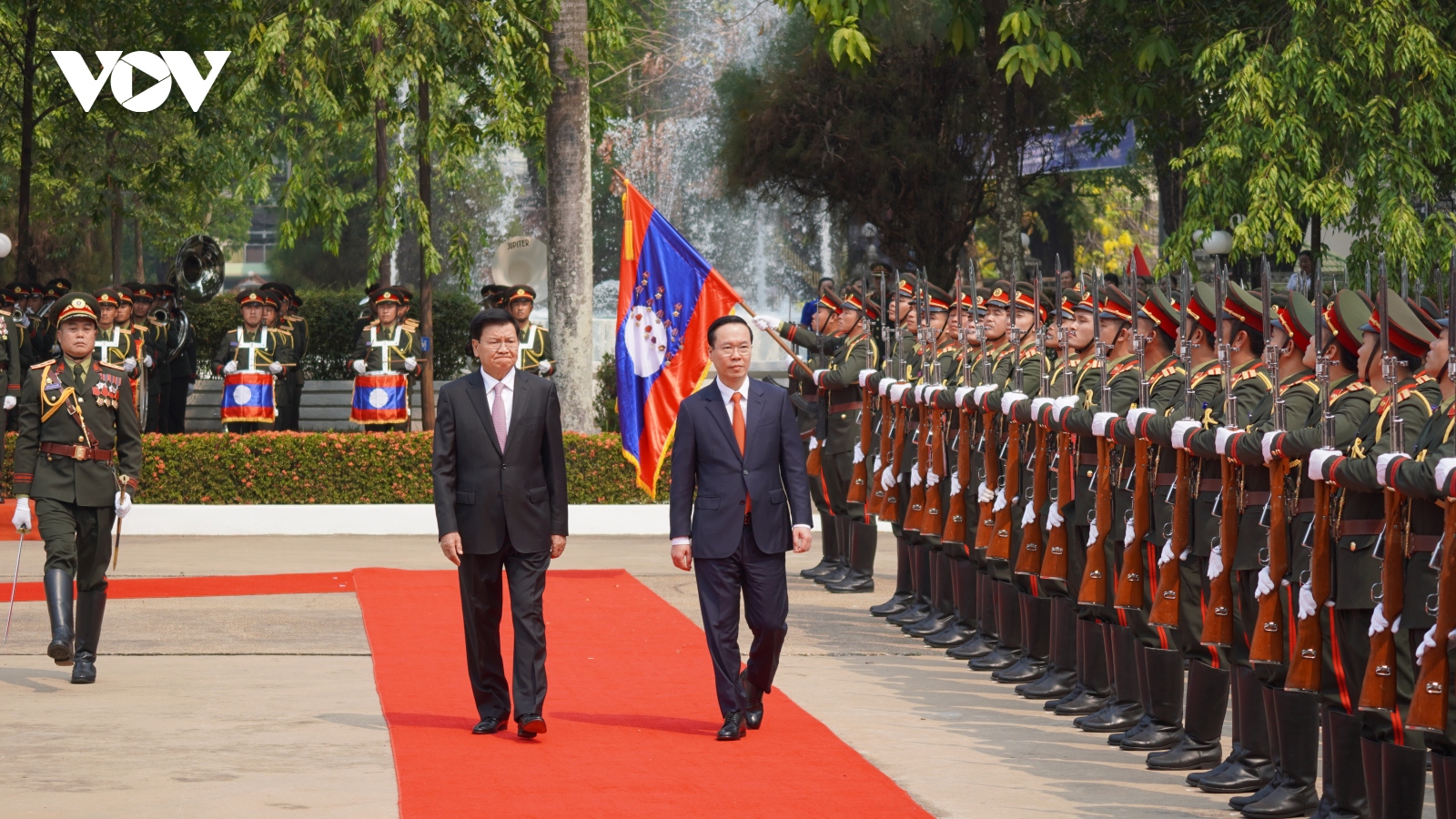 Những dấu ấn mới trong quan hệ hợp tác toàn diện Việt Nam - Lào