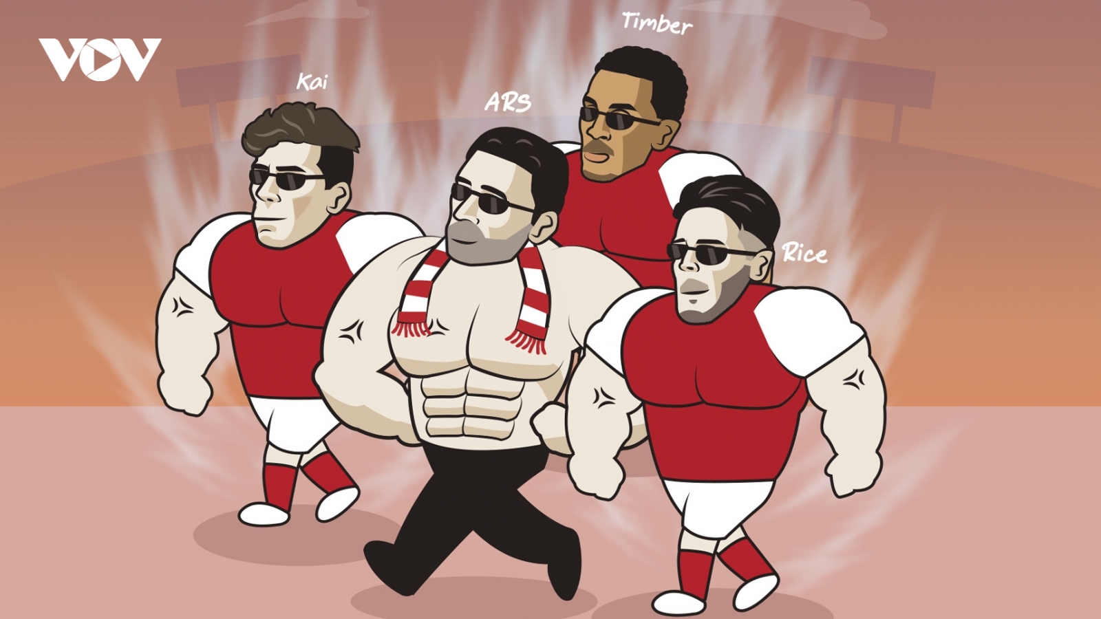 Biếm hoạ 24h: Arsenal sẵn sàng thách thức mọi đối thủ