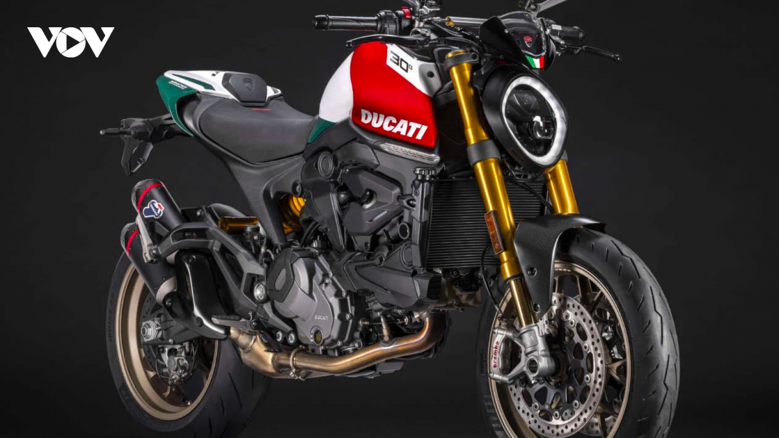 Ducati Monster 30th Anniversary 2023 phiên bản kỷ niệm lộ diện