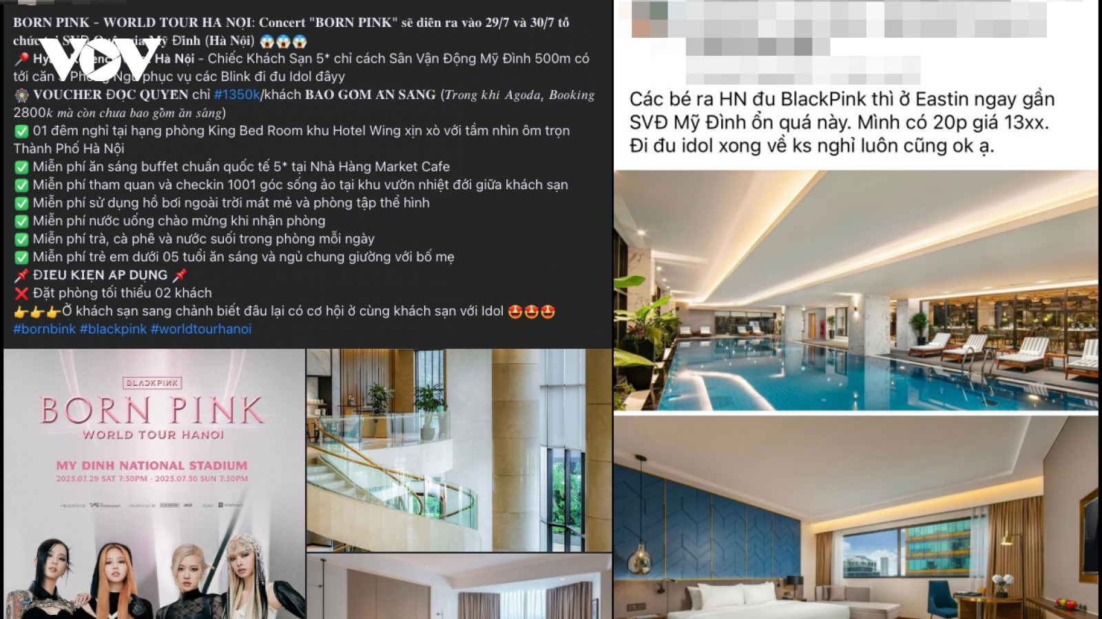 Lo ngại lừa đảo voucher khách sạn gia tăng trước show BLACKPINK