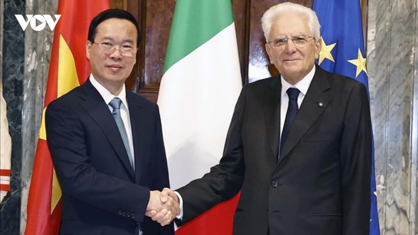 Báo chí Italy đánh giá cao chuyến thăm của Chủ tịch nước Võ Văn Thưởng