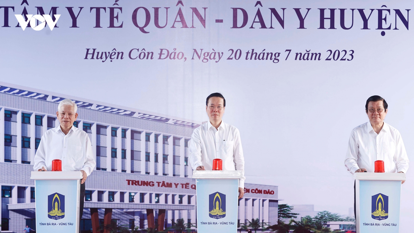 Chủ tịch nước dự lễ khởi công, khánh thành 2 công trình quan trọng tại Côn Đảo