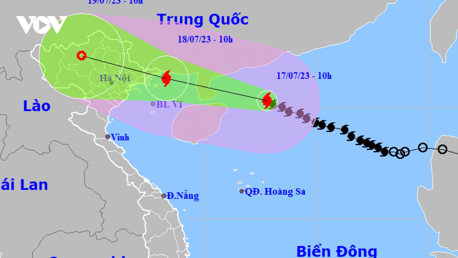 Bão số 1 giật cấp 15 tiến sát vùng biển Quảng Ninh, Hải Phòng