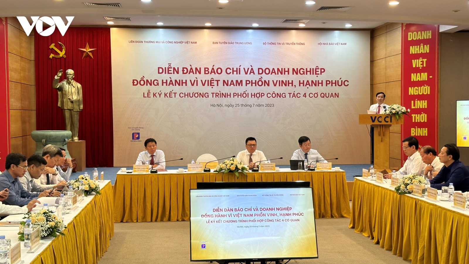 Đồng hành giữa báo chí và doanh nghiệp vì sự phồn vinh của đất nước