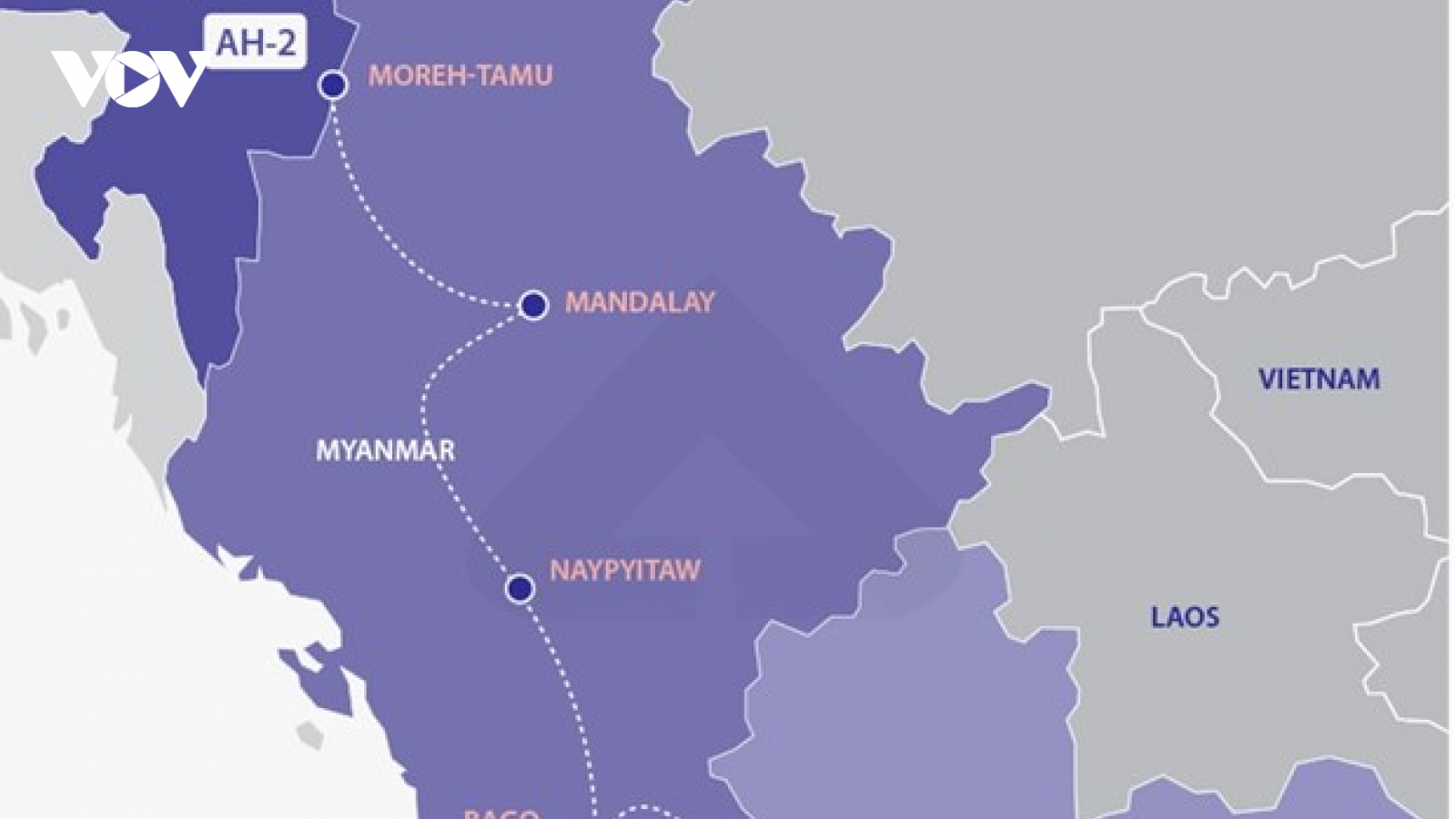 Ấn Độ, Myanmar thảo luận về dự án đường cao tốc kết nối 3 nước