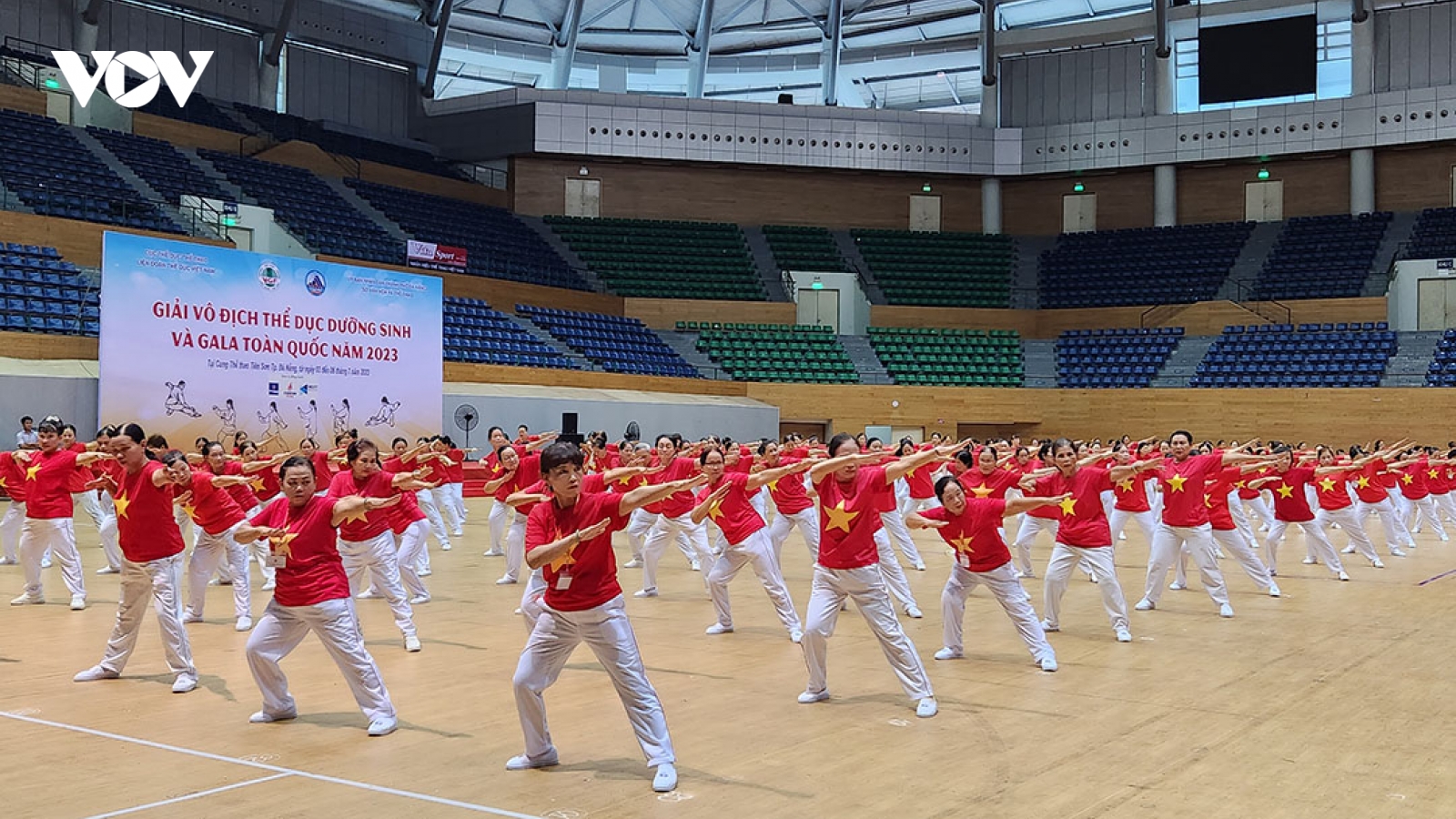 Hơn 600 vận động viên dự Giải vô địch thể dục dưỡng sinh và Gala toàn quốc