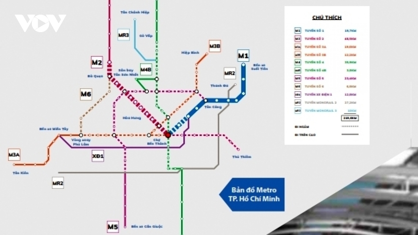 TP.HCM thành lập Tổ công tác để giải bài toán làm 220 km đường sắt đô thị