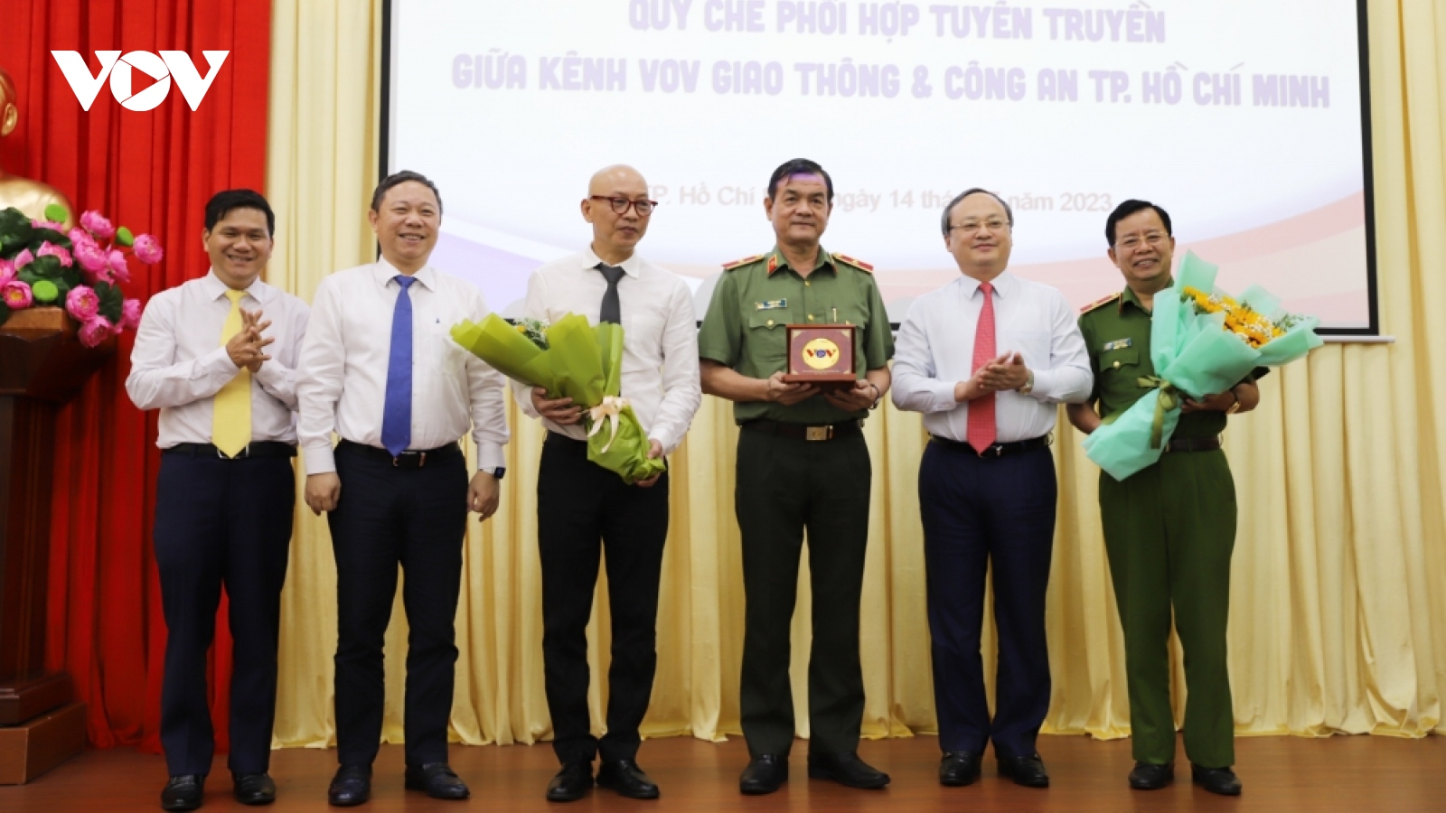 Kênh VOV Giao thông và Công an TP.HCM ký kết Quy chế phối hợp tuyên truyền