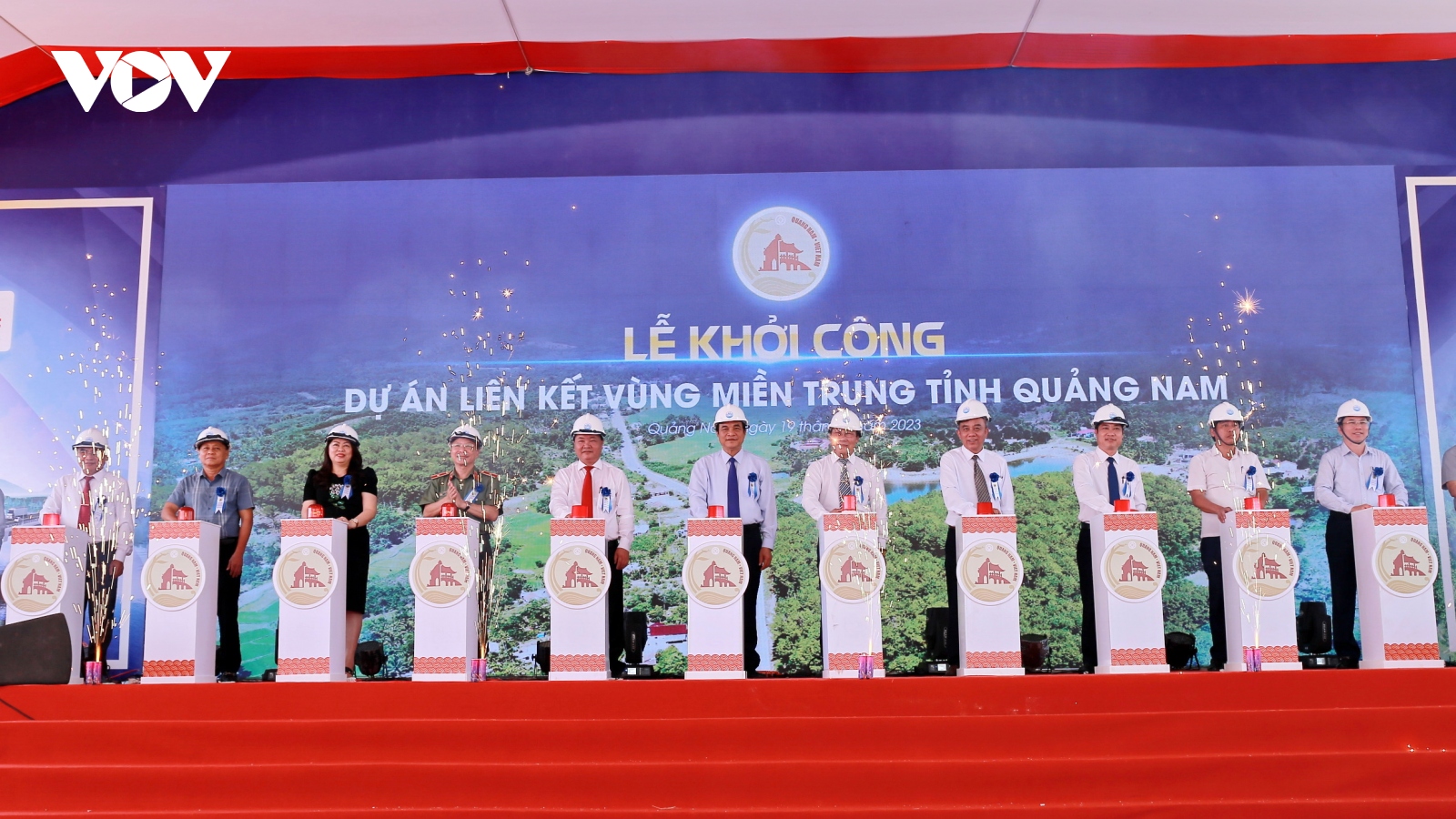 Khởi công dự án giao thông liên kết vùng miền Trung địa phận Quảng Nam