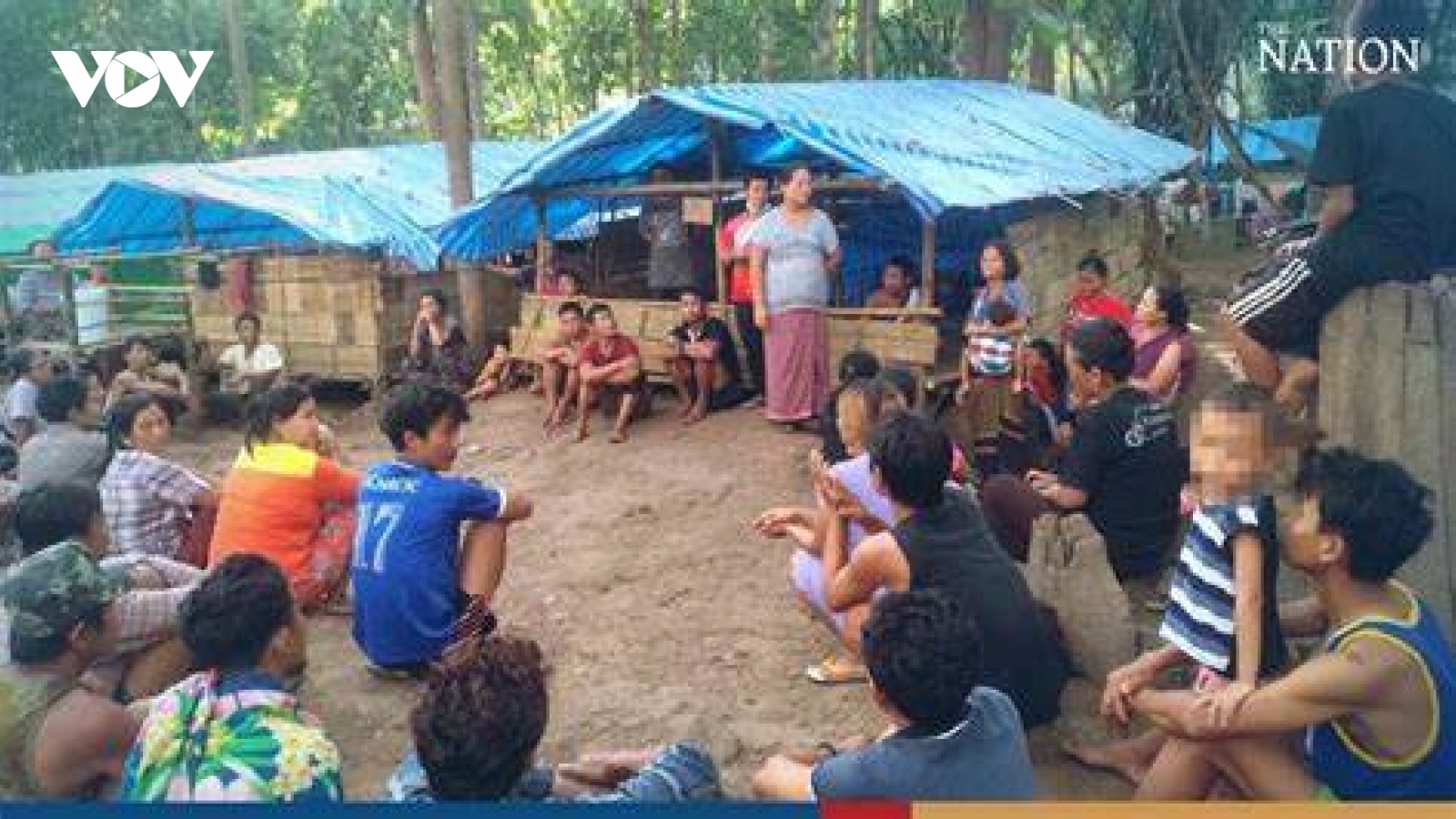 Hơn 9.000 người Myanmar phải sơ tán sang Thái Lan vì chiến sự