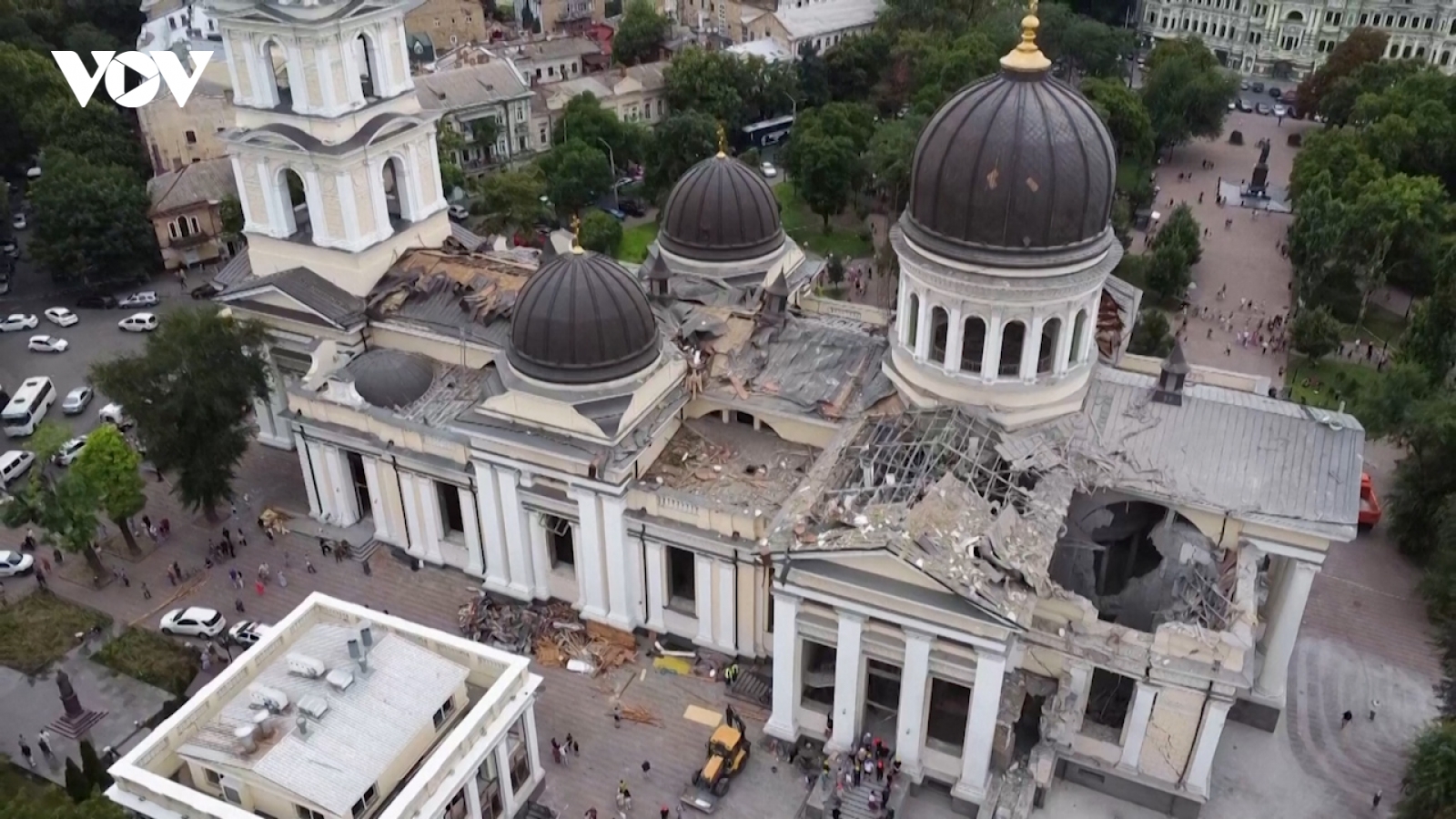 Nga bác cáo buộc tấn công nhà thờ nổi tiếng ở Odessa của Ukraine