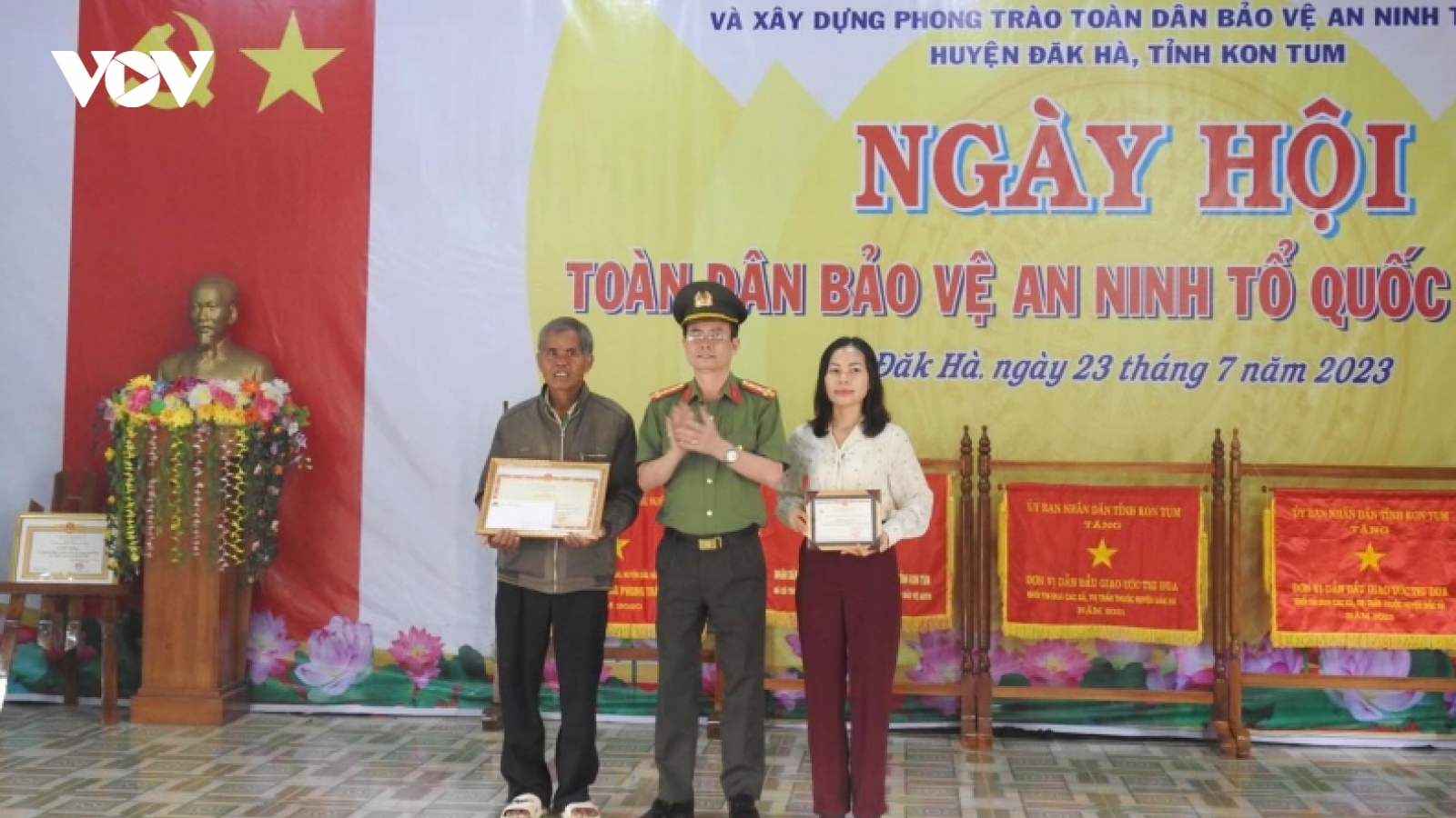 Kon Tum tổ chức Ngày hội toàn dân bảo vệ an ninh tổ quốc