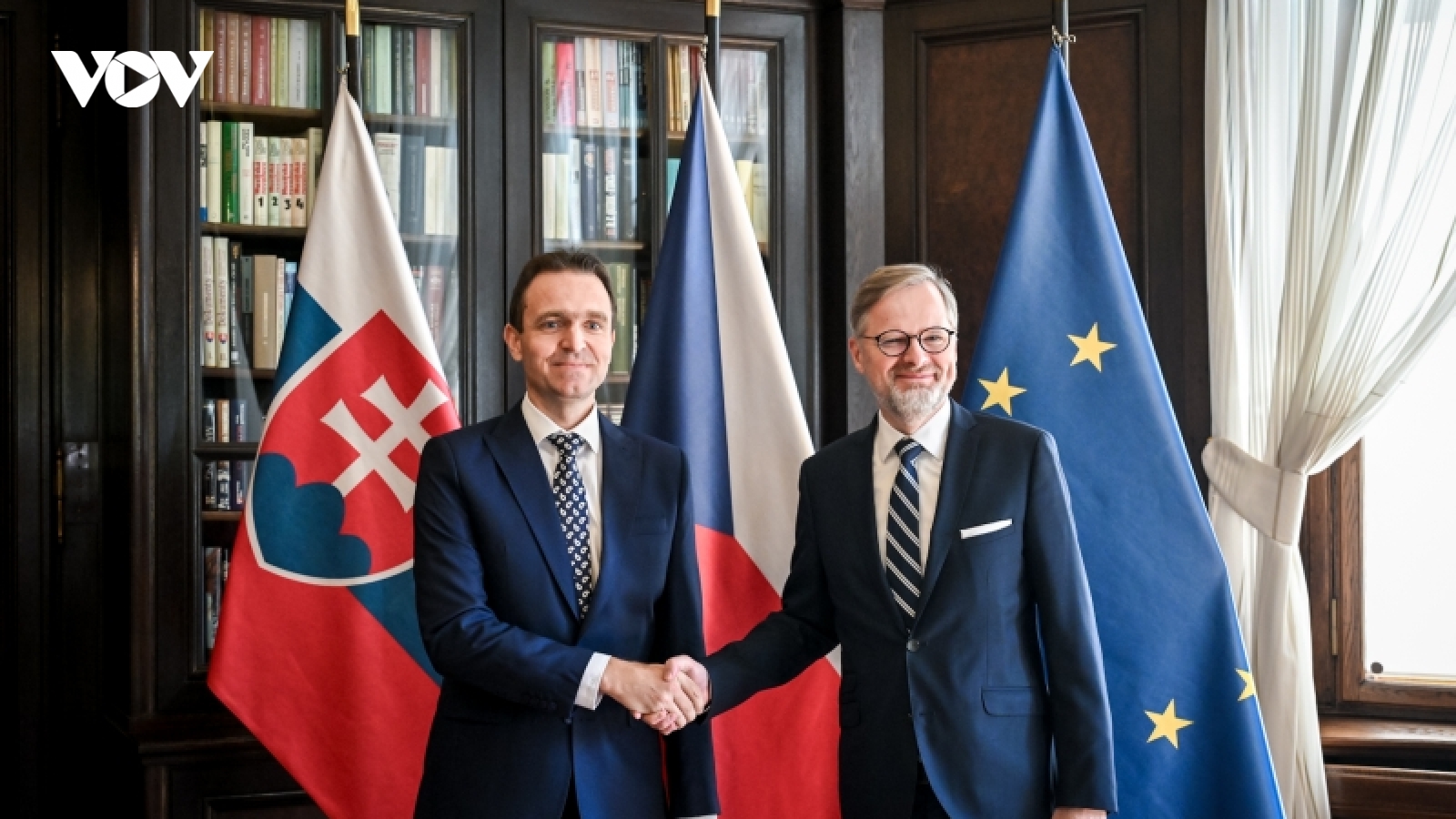 Séc và Slovakia thảo luận về xung đột ở Ukraine và hợp tác quốc phòng