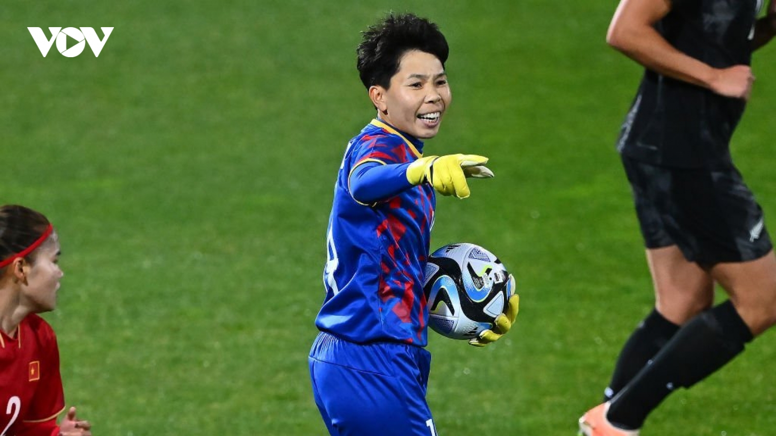 Thủ môn Kim Thanh nhận điểm cao nhất trận ĐT nữ Việt Nam 0-2 New Zealand
