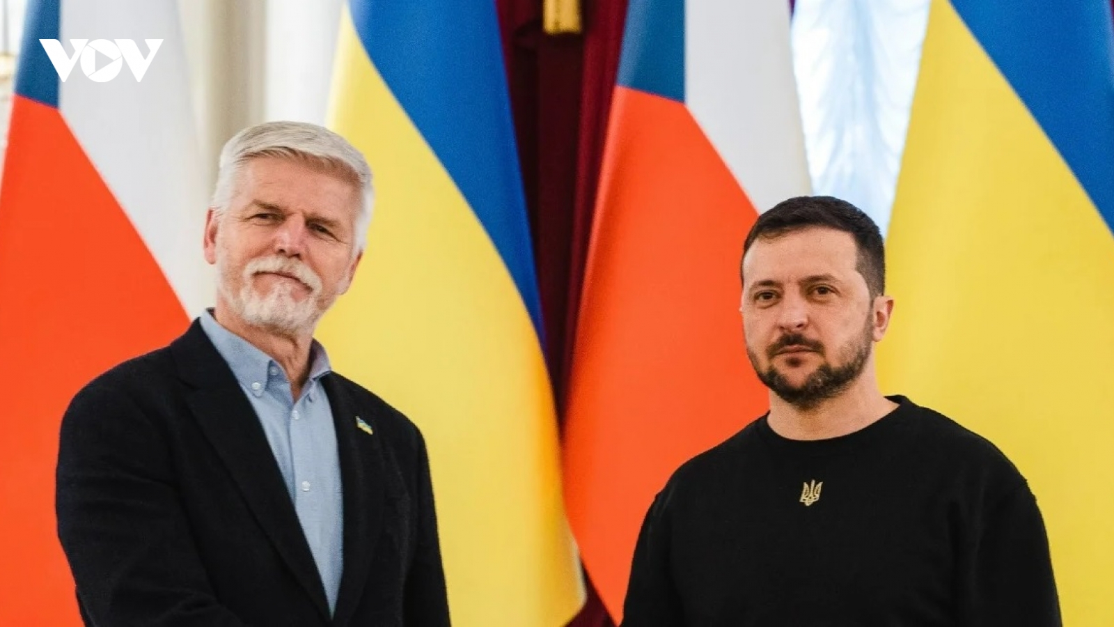 Tổng thống Ukraine tới Praha để hội đàm với các quan chức đứng đầu của Séc