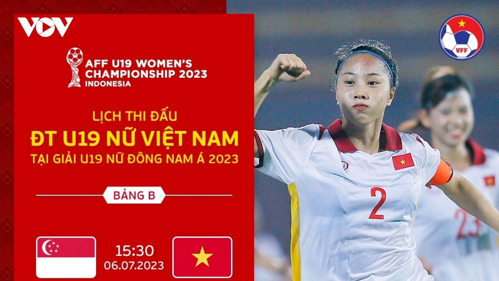 U19 nữ Việt Nam sẵn sàng cho trận ra quân giải U19 nữ Đông Nam Á 2023