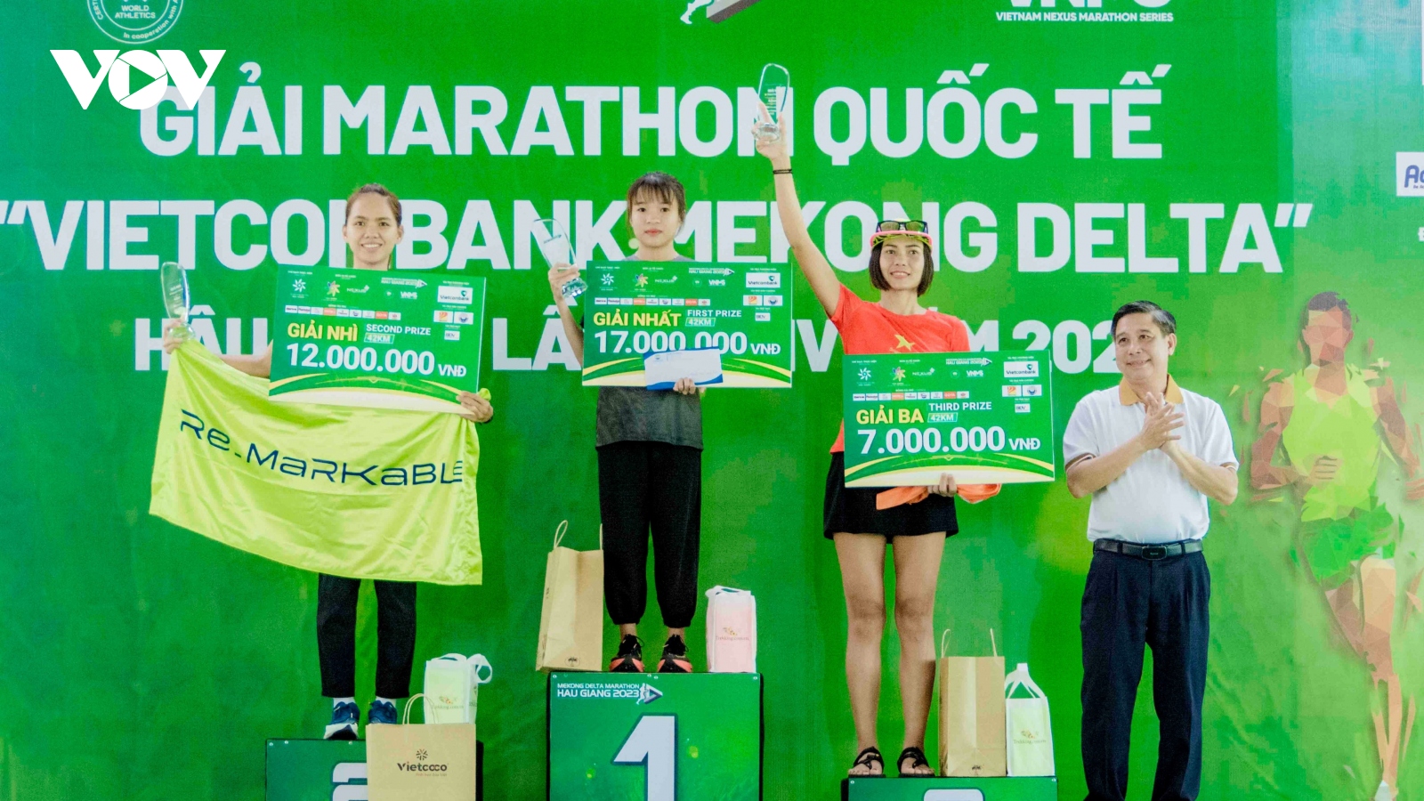 Ấn tượng từ giải Marathon quốc tế Hậu Giang 2023