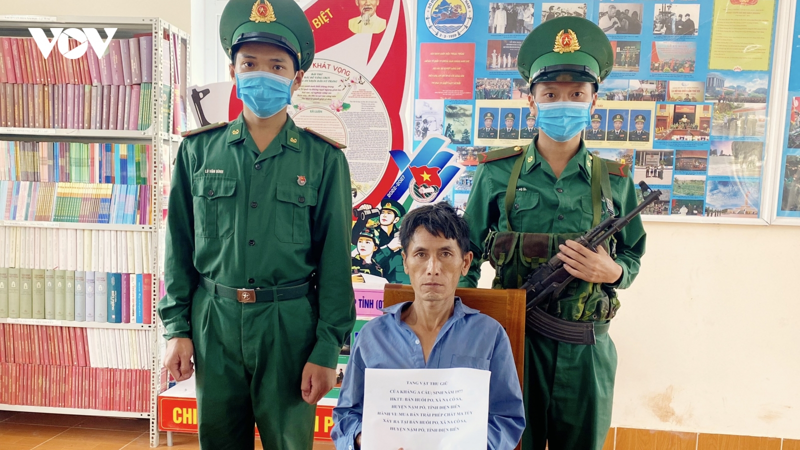 Một đối tượng bị bắt vì mua ma túy từ biên giới về bán kiếm lời