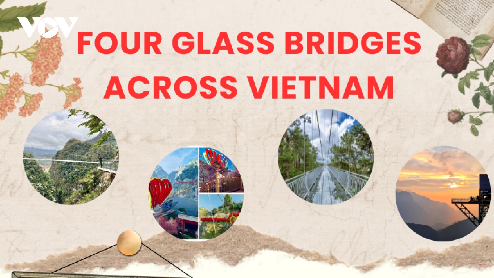 A glance at four glass bridges across Vietnam
