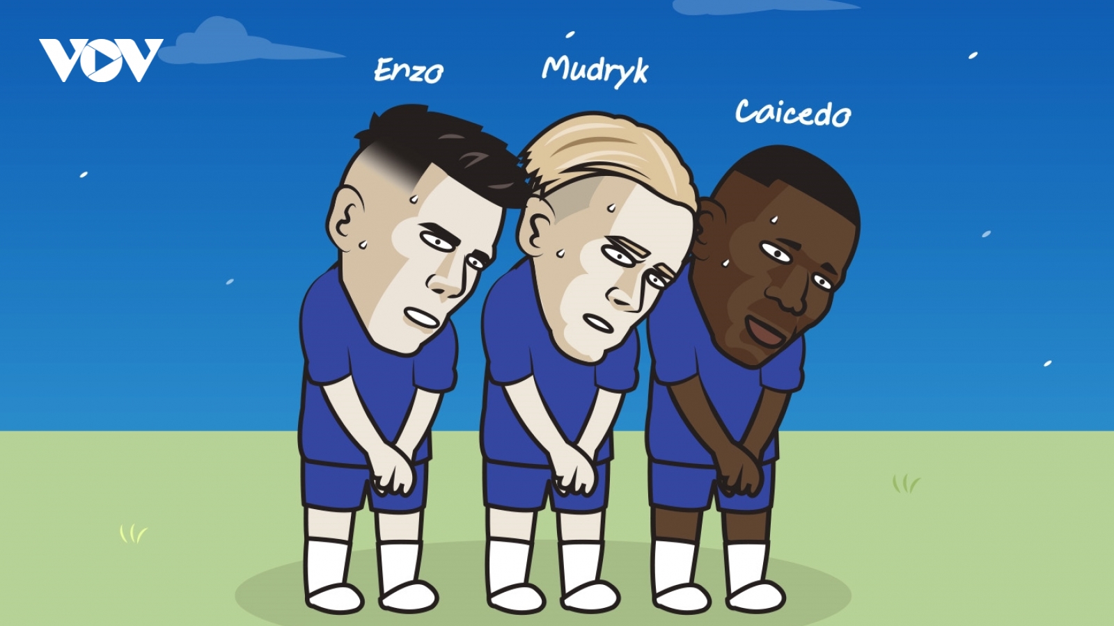 Biếm họa 24h: Dàn sao Chelsea thi nhau "tấu hài" trước West Ham