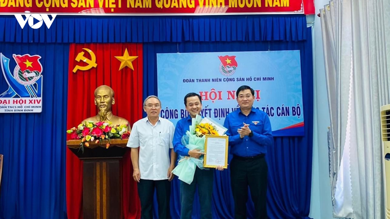 Anh Nguyễn Thành Trung làm Bí thư Tỉnh đoàn Bình Định
