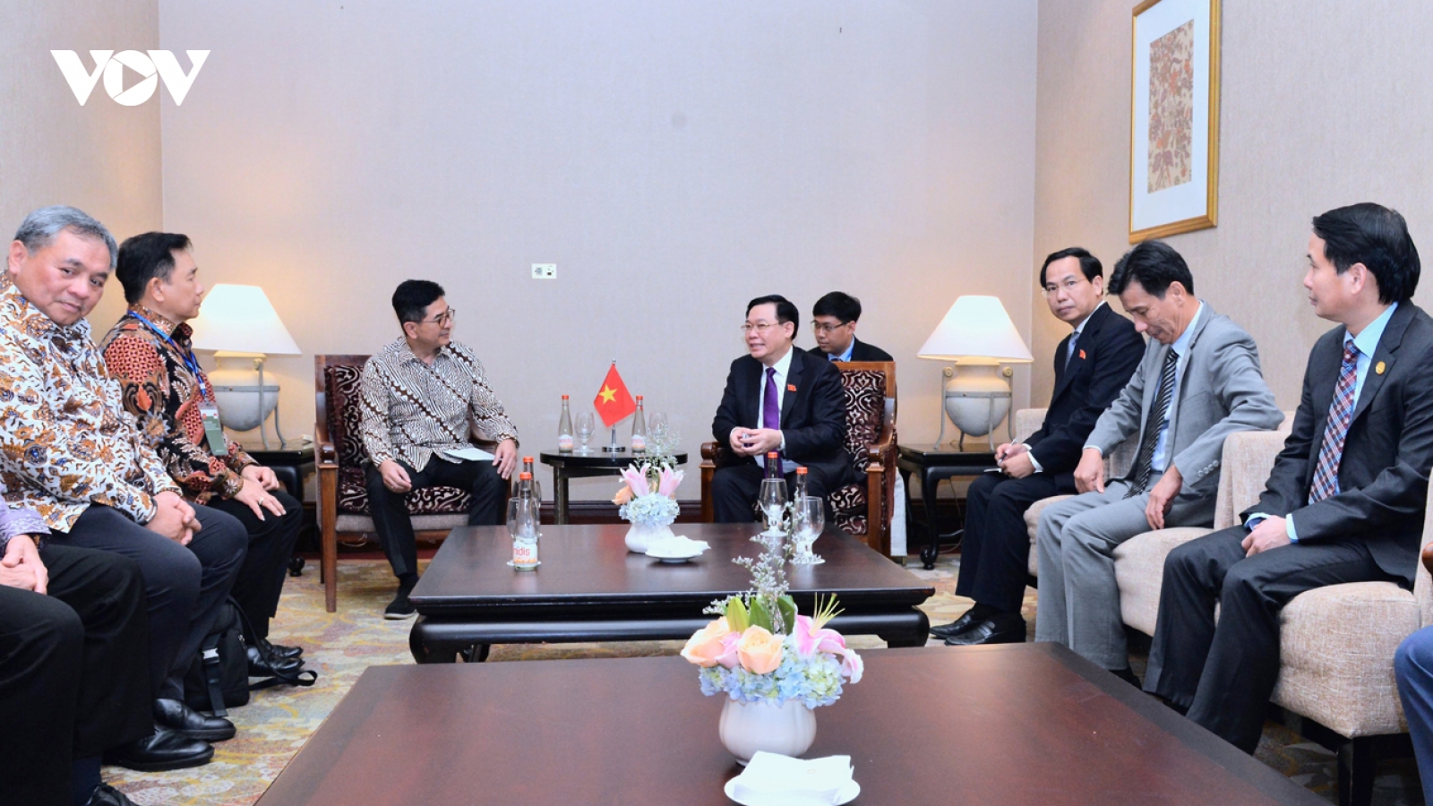 Chủ tịch Quốc hội tiếp Chủ tịch Phòng Thương mại và Công nghiệp Indonesia