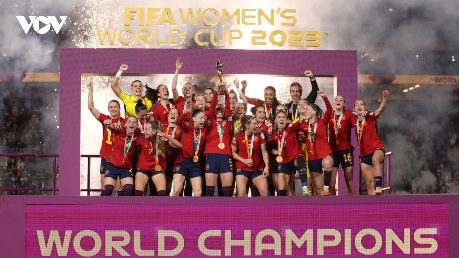 ĐT nữ Tây Ban Nha vô địch World Cup 2023 sau trận chung kết nghẹt thở