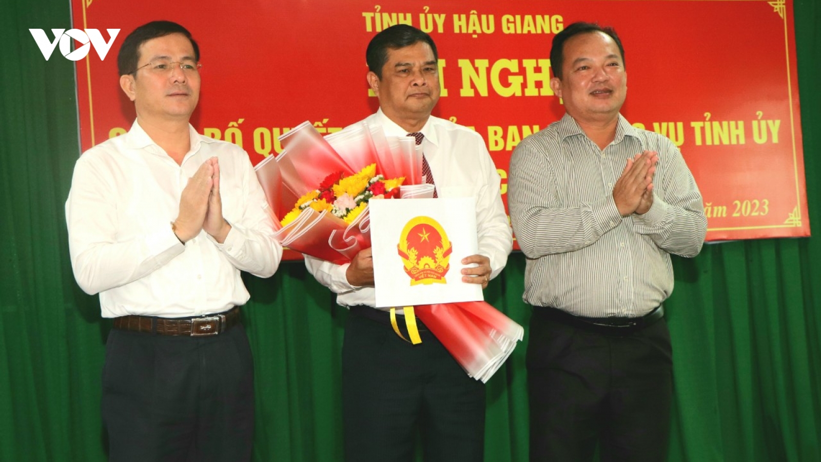 Hậu Giang điều động, bổ nhiệm nhiều cán bộ chủ chốt