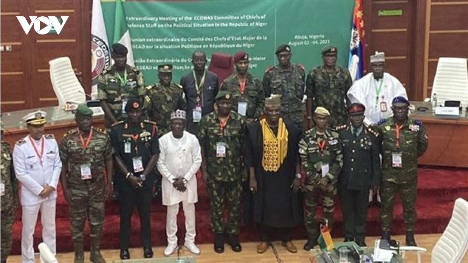 ECOWAS hoãn họp quân sự, ưu tiên ngoại giao cho Niger