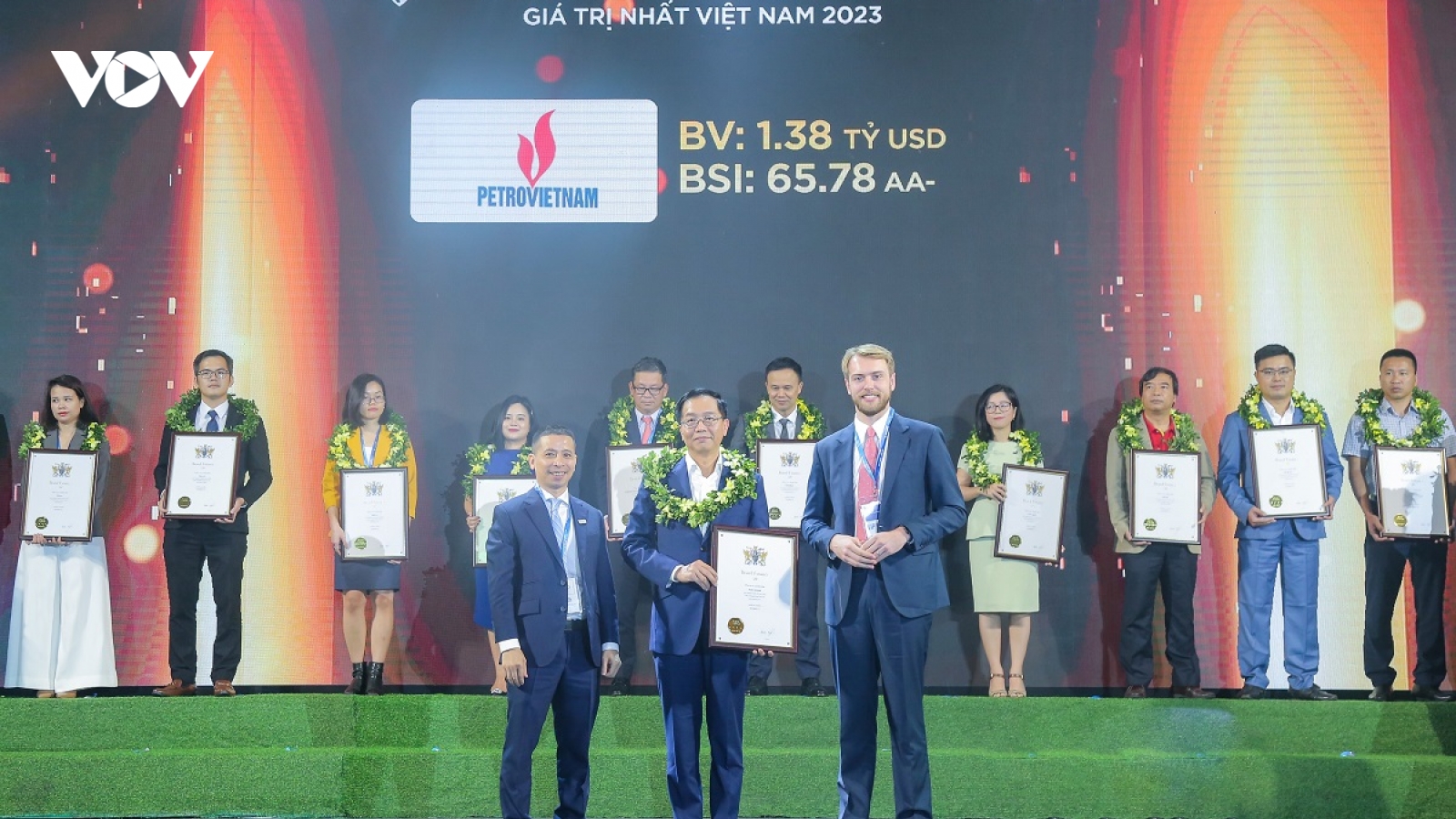 Petrovietnam là 1 trong 10 thương hiệu giá trị nhất Việt Nam